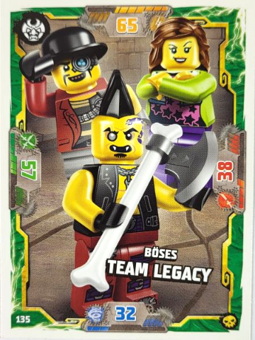 NINJAGO Trading Card Game (German) Series 6 - # 135 Böses Team Legacy