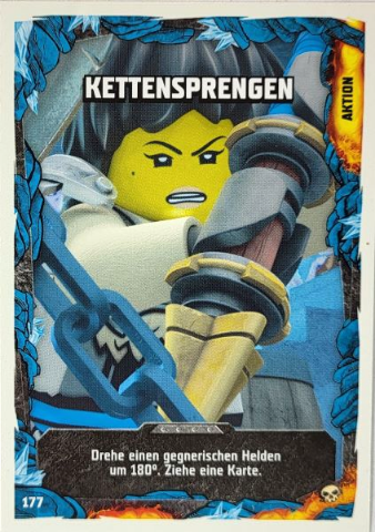 NINJAGO Trading Card Game (German) Series 6 - # 177 Kettensprengen