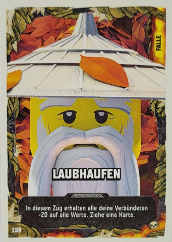 NINJAGO Trading Card Game (German) Series 6 - # 190 Laubhaufen