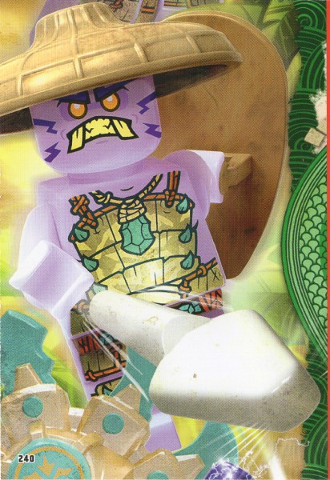 NINJAGO Trading Card Game (German) Series 6 - # 240 Puzzle Piece