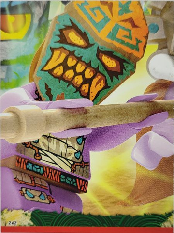 NINJAGO Trading Card Game (German) Series 6 - # 242 Puzzle Piece