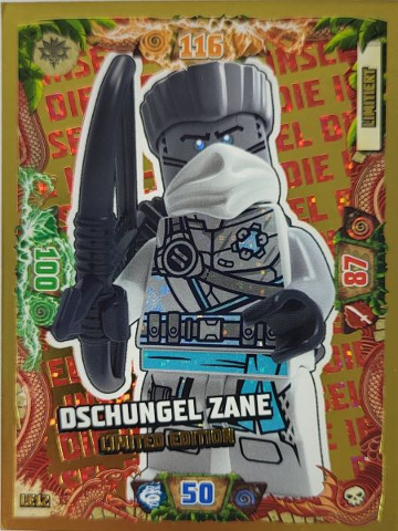 NINJAGO Trading Card Game (German) Series 6 - # LE12 Dschungel Zane Limited Edition