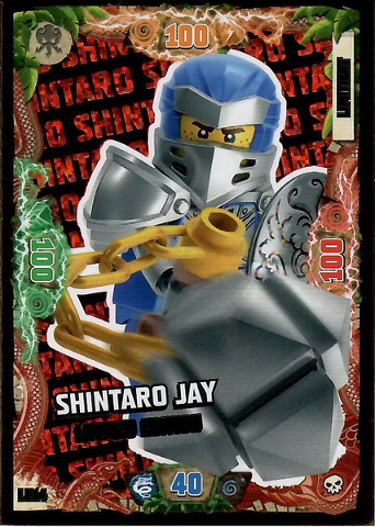 NINJAGO Trading Card Game (German) Series 6 - # LE14 Shintaro Jay Limited Edition