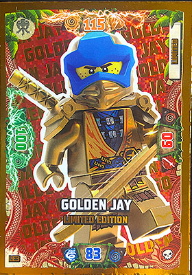 NINJAGO Trading Card Game (English) Series 6 - # LE3 Golden Jay Limited Edition