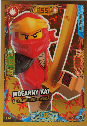 NINJAGO Trading Card Game (Polish) Series 6 - # LE14 Mocarny Kai Edycja Limitowana