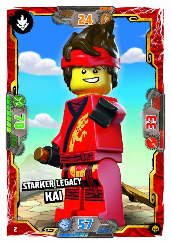 NINJAGO Trading Card Game (German) Series 7 (Next Level) - # 2 Starker Legacy Kai
