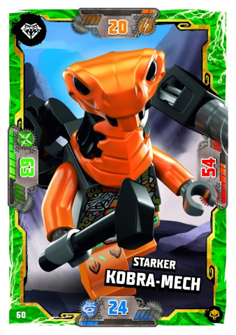 NINJAGO Trading Card Game (German) Series 7 (Next Level) - # 60 Starker Kobra-Mech