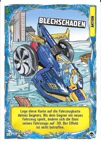 NINJAGO Trading Card Game (German) Series 7 (Next Level) - # 107 Blechschaden