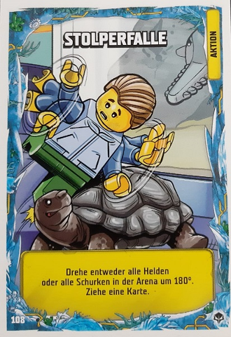NINJAGO Trading Card Game (German) Series 7 (Next Level) - # 108 Stolperfalle