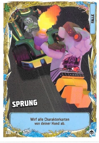 NINJAGO Trading Card Game (German) Series 7 (Next Level) - # 111 Sprung