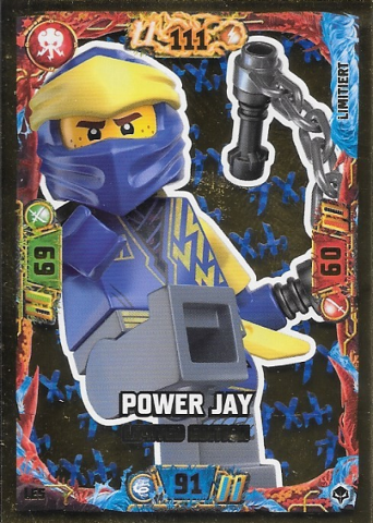 NINJAGO Trading Card Game (German) Series 7 (Next Level) - # LE5 Power Jay Limited Edition