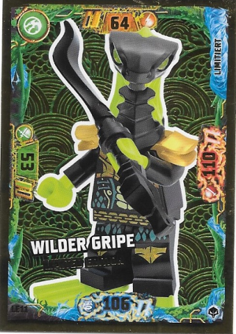 NINJAGO Trading Card Game (German) Series 7 (Next Level) - # LE11 Wilder Gripe Limited Edition