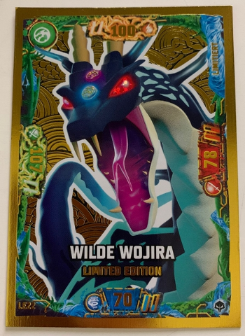 NINJAGO Trading Card Game (German) Series 7 (Next Level) - # LE22 Wilde Wojira Limited Edition