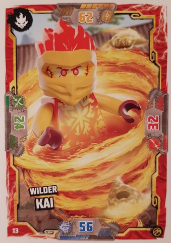 NINJAGO Trading Card Game (German) Series 7 - # 13 Wilder Kai