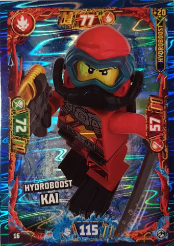 NINJAGO Trading Card Game (German) Series 7 - # 16 Hydroboost Kai