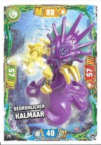 NINJAGO Trading Card Game (German) Series 7 - # 75 Bedrohlicher Kalmaar