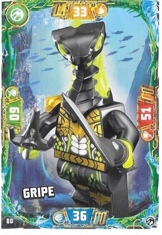 NINJAGO Trading Card Game (German) Series 7 - # 80 Gripe