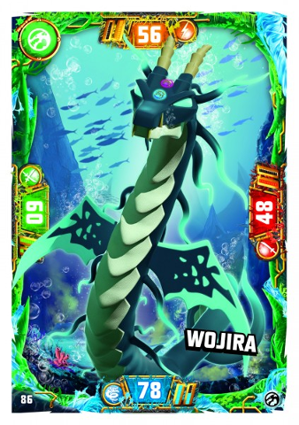 NINJAGO Trading Card Game (German) Series 7 - # 86 Wojira