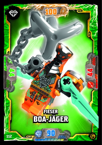 NINJAGO Trading Card Game (German) Series 7 - # 112 Fieser Boa-Jäger