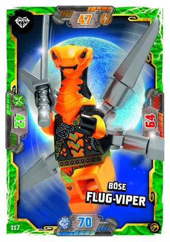 NINJAGO Trading Card Game (German) Series 7 - # 117 Böse Flug-Viper