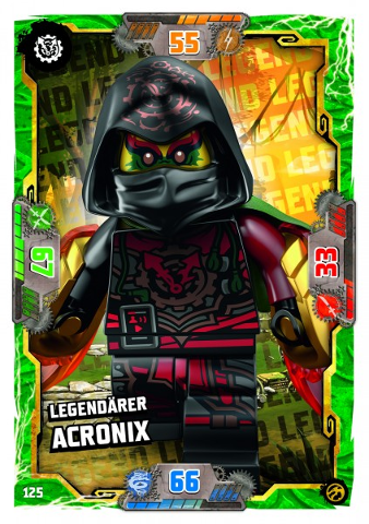 NINJAGO Trading Card Game (German) Series 7 - # 125 Legendärer Acronix