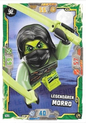 NINJAGO Trading Card Game (German) Series 7 - # 131 Legendärer Morro