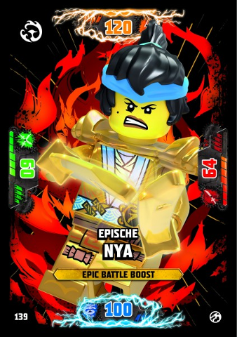 NINJAGO Trading Card Game (German) Series 7 - # 139 Epische Nya