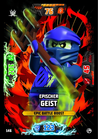 NINJAGO Trading Card Game (German) Series 7 - # 146 Epischer Geist