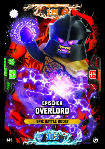 NINJAGO Trading Card Game (German) Series 7 - # 148 Epischer Overlord