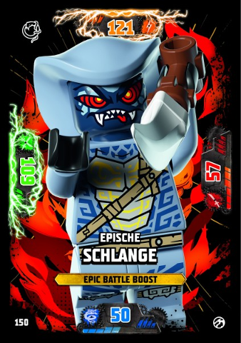NINJAGO Trading Card Game (German) Series 7 - # 150 Epische Schlange