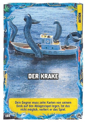 NINJAGO Trading Card Game (German) Series 7 - # 160 Der Krake