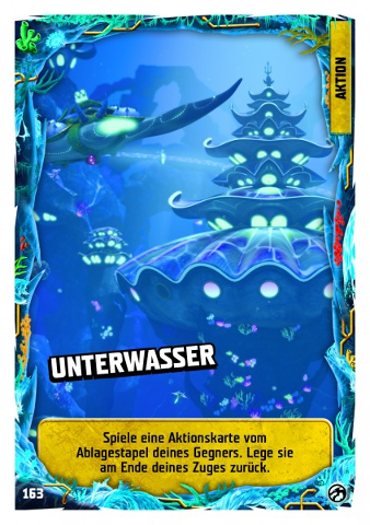 NINJAGO Trading Card Game (German) Series 7 - # 163 Unterwasser