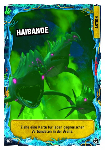 NINJAGO Trading Card Game (German) Series 7 - # 165 Haibande