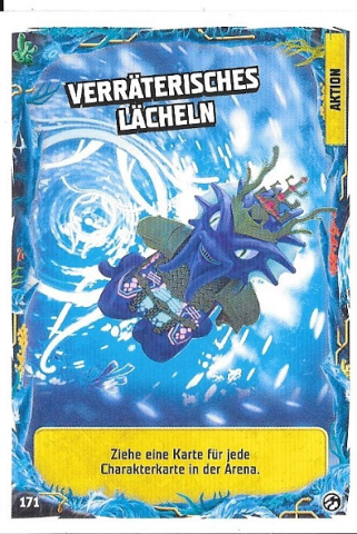 NINJAGO Trading Card Game (German) Series 7 - # 171 Verräterisches Lächeln