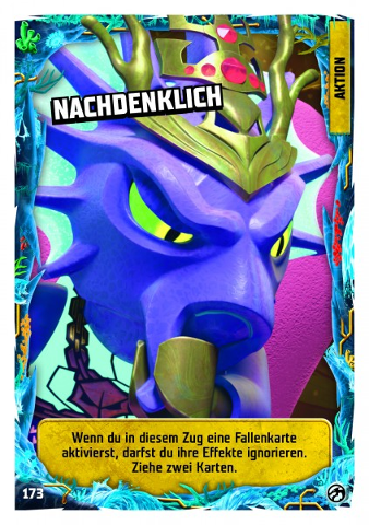 NINJAGO Trading Card Game (German) Series 7 - # 173 Nachdenklich