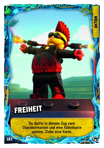 NINJAGO Trading Card Game (German) Series 7 - # 181 Freiheit