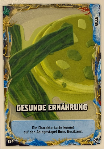 NINJAGO Trading Card Game (German) Series 7 - # 194 Gesunde Ernährung