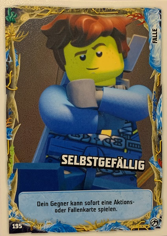 NINJAGO Trading Card Game (German) Series 7 - # 195 Selbstgefällig