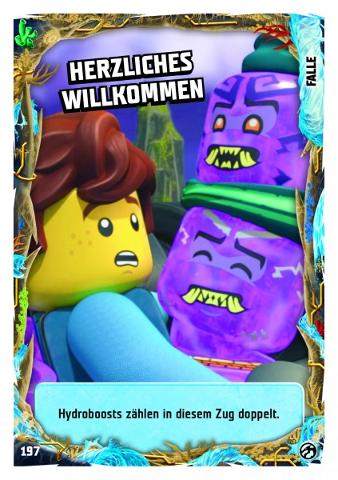 NINJAGO Trading Card Game (German) Series 7 - # 197 Herzliches Willkommen