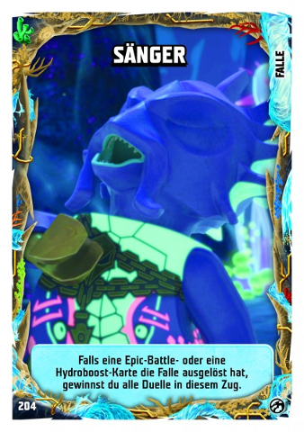 NINJAGO Trading Card Game (German) Series 7 - # 204 Sänger