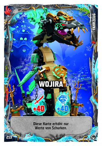 NINJAGO Trading Card Game (German) Series 7 - # 213 Wojira