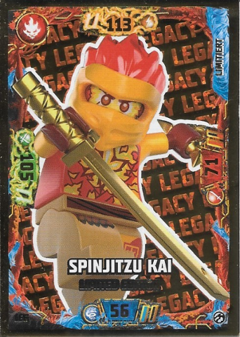 NINJAGO Trading Card Game (German) Series 7 - # LE6 Spinjitzu Kai Limited Edition