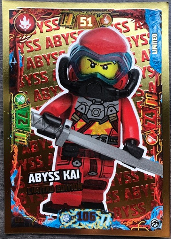 NINJAGO Trading Card Game (English) Series 7 - # LE5 Abyss Kai Limited Edition