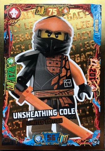 NINJAGO Trading Card Game (English) Series 7 - # LE9 Unsheathing Cole Limited Edition