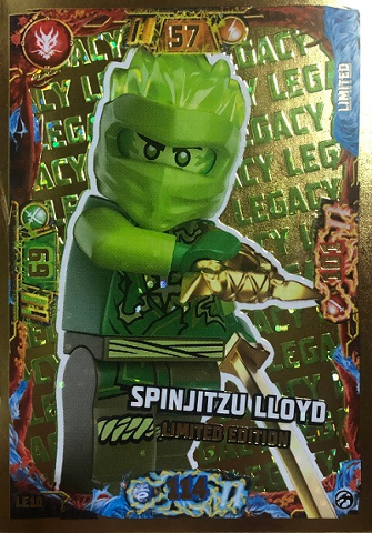 NINJAGO Trading Card Game (English) Series 7 - # LE10 Spinjitzu Lloyd Limited Edition