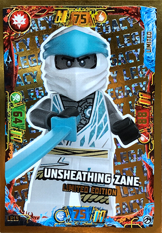 NINJAGO Trading Card Game (English) Series 7 - # LE13 Unsheathing Zane Limited Edition