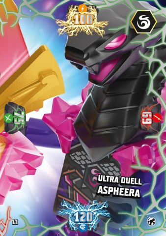 NINJAGO Trading Card Game (German) Series 8 (Next Level) - # 11 Ultra Duell Aspheera