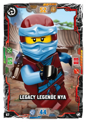 NINJAGO Trading Card Game (German) Series 8 (Next Level) - # 67 Legacy Legende Nya