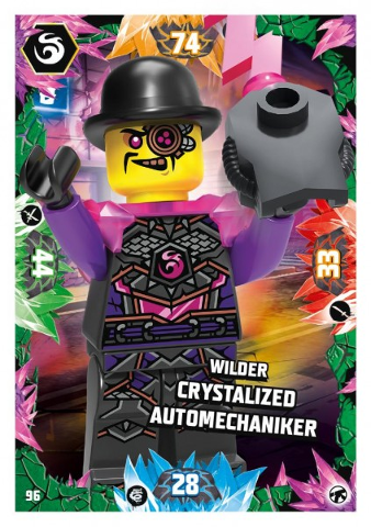 NINJAGO Trading Card Game (German) Series 8 (Next Level) - # 96 Wilder Crystalized Automechaniker