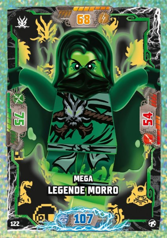 NINJAGO Trading Card Game (German) Series 8 (Next Level) - # 122 Mega Legende Morro